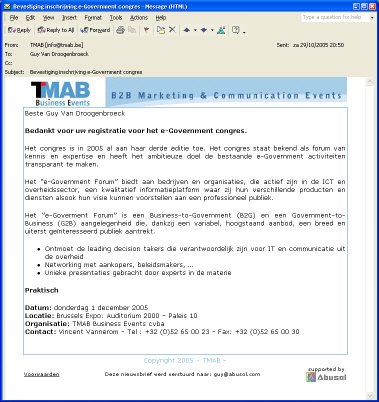 TMAB 07 Confirmatie