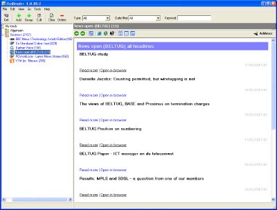 BELTUG RSS reader example