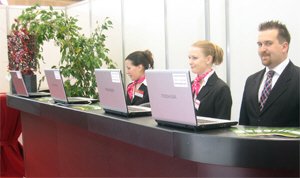incheckbalie on-site registreren