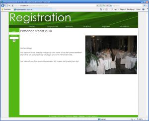 Homepage goedkope registratiesite