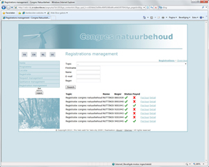 Event registratie - registratiebeheer (1)