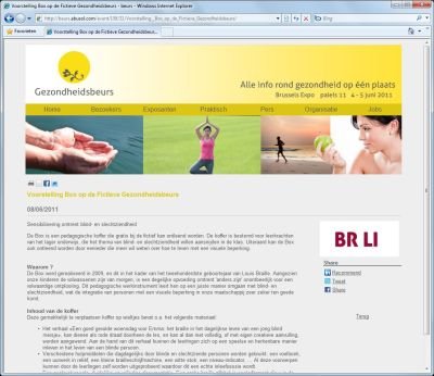 Website beurs / website congres - Nieuws - detail