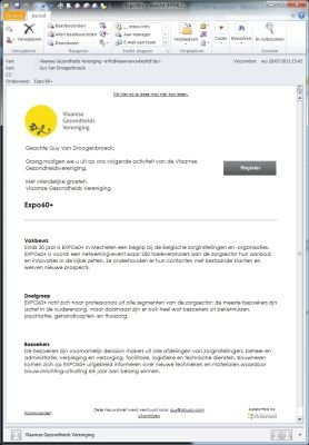 Uitnodiging activiteit