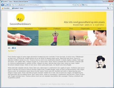 Beurs website - beurs congres - Sprekers - detail