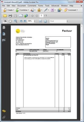 Registratie beurs - registratie congres - facturatiebeheer - elektronische factuur